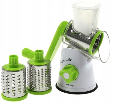 БАРАБАННАЯ СЛАЙСЕР ДЛЯ ОВОЩЕЙ, СЫРА, ОРЕХОВ, 3в1