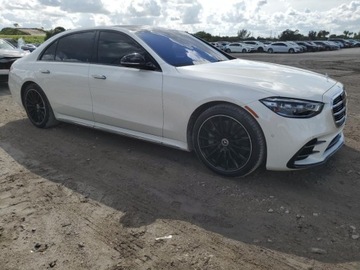 Mercedes Klasa S W223/V223 2023 Mercedes-Benz Klasa S 580 4Matic 2023 4.0l 4.0 Benzyna 496KM, zdjęcie 4