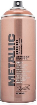 MONTANA METALIK LAKIER Z EFEKTEM METALICZNYM SPRAY MIEDZIANY 400ML