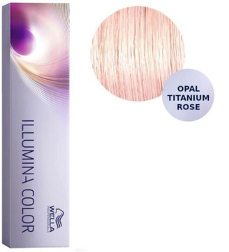 WELLA FARBA ILLUMINA OPAL-ESSENCE 60 ml TITANIUM ROSE