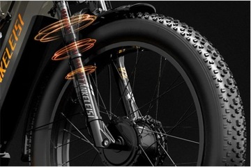 Электрический велосипед Lankeleisi, двойной мотор, 2000 Вт, 48 В, 20 Ач, 48 км/ч 130 км, 26 дюймов