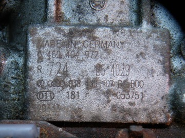 Golf IV 4 Audi A3 8L Octavia Fabia I 1.9 SDi TDi ТНВД 038130107B