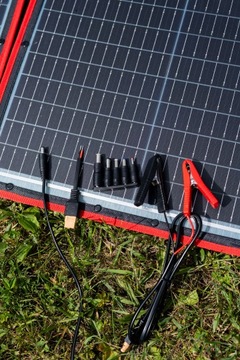 ПОРТАТИВНАЯ СОЛНЕЧНАЯ ФОТОЭЛЕКТРИЧЕСКАЯ ПАНЕЛЬ 110ВТ 12В