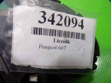 PEUGEOT 607 3.0 V6 PŘÍSTROJOVÁ DESKA PREDKOSCOMIERZ BUDÍKY 9649677280