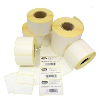 Etykiety samoprzylepne 58x60 500etykiet na rolce