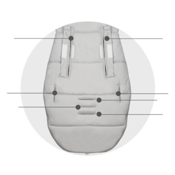 СПАЛЬНИК НА МЕХЕ ДЛЯ КОЛЯСКИ ДЛЯ ПРОГУЛКИ