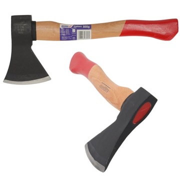 SIEKIERA UNIWERSALNA DEDRA TOPOREK 800g DO RĄBANIA DREWNA Siekierka 39cm
