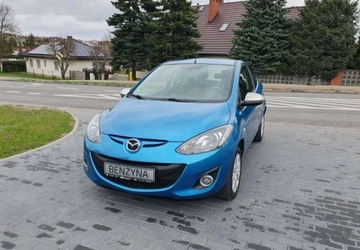 Mazda 2 II Hatchback 3d Facelifting 1.3 MZR 75KM 2011 Mazda 2 LIFT 1.3 75KM Klima Grzane Fotele Alufelgi