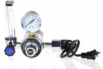 РЕДУКТОР ГАЗА АРГОНА/CO2 С НАГРЕВАТЕЛЕМ SATRA S-HER