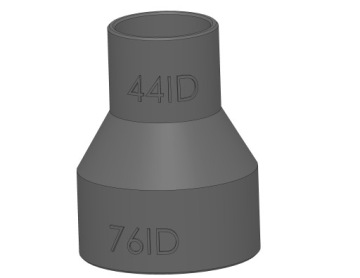 Adapter Dewalt DXV20P 44ID 76ID Clarke CPT1000