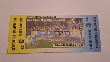 OLIMPIA ELBLĄG - DRWĘCA NOWE MIASTO LUBAWSKIE 06-06-2004