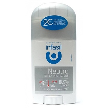 Infasil dezodorant sztyfcie potrójna ochrona 40ml
