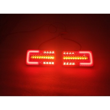 LAMPA TYŁ LED LAWETA PRZYCZEPKA NEODYN TYLNA 2 SZT