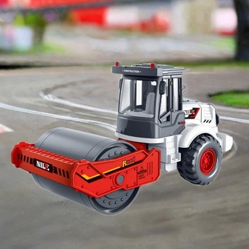 Моделирование инженерного транспорта на роликовых коньках Игрушечная машинка для детей от 3 лет, красная