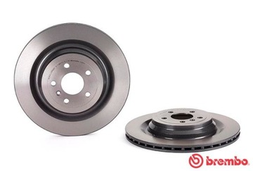 ЗАДНИЕ ДИСКИ+колодки BREMBO MERCEDES GLS X166 345MM