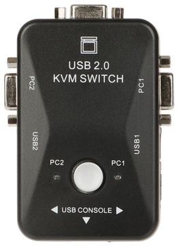 ПЕРЕКЛЮЧАТЕЛЬ VGA + USB VGA + USB-SW-2/1