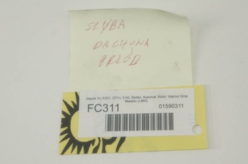 FC311 JAGUAR XJ X351 SKLO (OKNO) STŘEŠNÍHO OKNA STŘECHA PŘEDNÍ