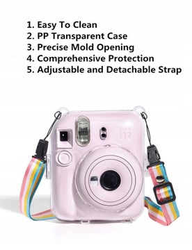 Для прозрачной камеры Fujifilm Instax Mini 12