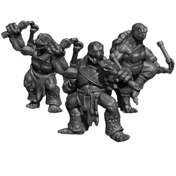 Tortles with Nunchaks Marna Drukarnia