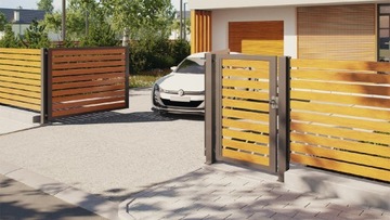 GARD Ворота для забора 100х150см D220 RAL9005+O