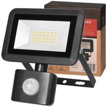 Halogen Naświetlacz Lampa LED 20W z Czujnik Ruchu
