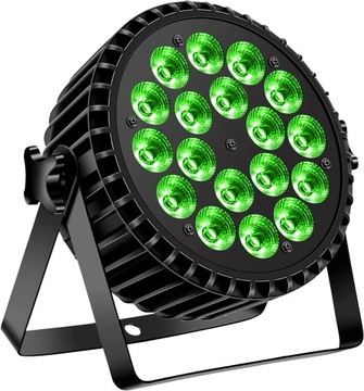 Lampa sceniczna LED DMX512 23W 7 kanałów