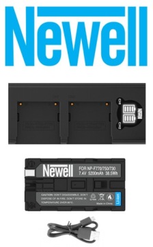 Зарядное устройство Newell USB-C и комплект аккумуляторов NP-F770