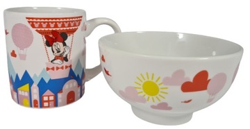 Фарфоровая кружка и миска Минни Маус - подарок
