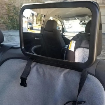 ЗЕРКАЛО ДЛЯ НАБЛЮДЕНИЯ ЗА РЕБЕНКОМ В МАШИНЕ, ПРОЗРАЧНОЕ И БЕЗОПАСНОЕ
