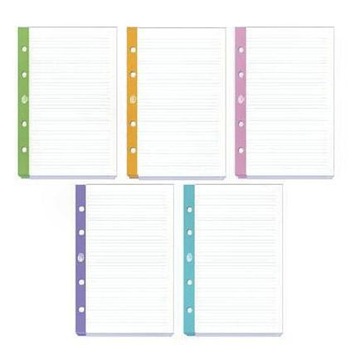 WKŁAD DO SEGREGATORA A5 50 KARTEK LINIA BIAŁY INTERDRUK