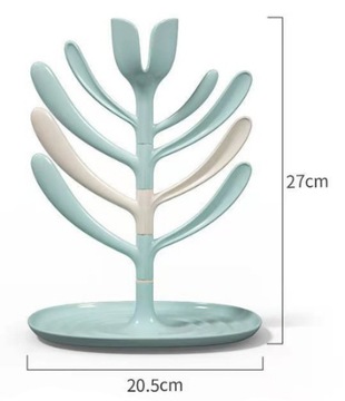 СУШИЛКА ДЛЯ БУТЫЛОЧОК И СОСКОК, ЗЕЛЕНЫЙ ТЮЛЬПАН, УНИВЕРСАЛЬНАЯ