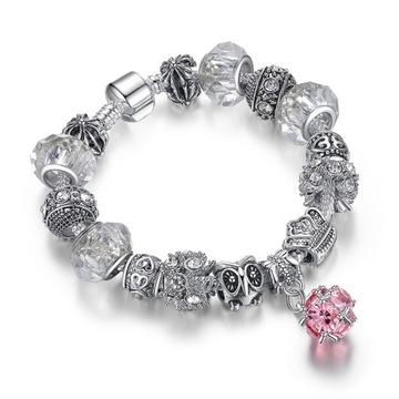 Zestaw beads do bransoletka modułowa PANDORA 15szt