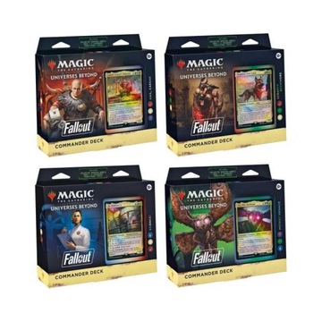 Magic: The Gathering Fallout Deck Set (4)