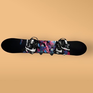 Вешалка для сноуборда НАСТЕННЫЙ ДЕРЖАТЕЛЬ КОМПАС ЧЕРНО-БЕЛЫЙ