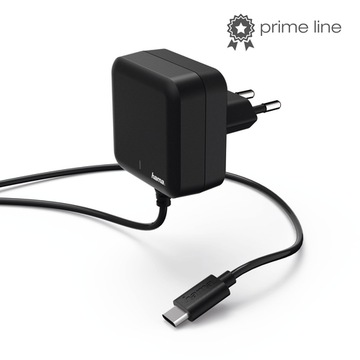 Настенное зарядное устройство HAMA USB Type C с подачей питания