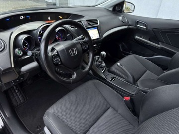 Honda Civic IX Hatchback 5d Facelifting 1.4 i-VTEC 100KM 2016 Honda Civic 1.4 16V 100 KM Elegance Kamera Nawigacja LED ALU Gwarancja SSU, zdjęcie 13