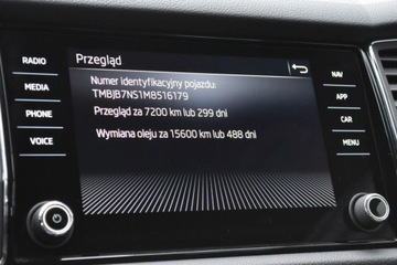 Skoda Kodiaq I SUV 1.5 TSI ACT 150KM 2021 Skoda Kodiaq SalonPL TSI 150KM Style Pakiet Comfort Kamera Smartlink NAVI, zdjęcie 31