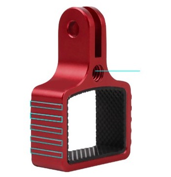 Адаптер SUNNYLIFE, алюминиевое крепление для DJI OSMO POCKET 2 (OP-Q9192-D2)