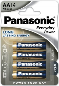 4 x Bateria alkaliczna Panasonic AA LR6 1,5V