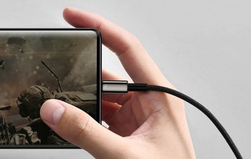 КАБЕЛЬ BASEUS STRONG ПЛЕТЕННЫЙ КАБЕЛЬ USB-USB-C БЫСТРАЯ ЗАРЯДКА 100 Вт 2 М