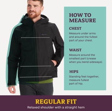 Marmot Meżczyzni Minimalist Jacket, Wodoodporna