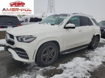 Mercedes GLE V167 2020 Mercedes-Benz GLE 2020r., 4MATIC, od ubezpieczalni 2.0 Benzyna 255KM