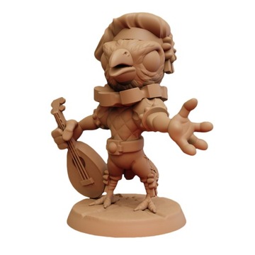 Figurki Dice Head CIBI Bord Bard RPG