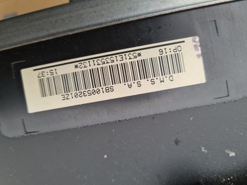 ПОДУШКА БЕЗОПАСНОСТИ ПАССАЖИРА ПРАВАЯ ПОДУШКА БЕЗОПАСНОСТИ CITROEN C2