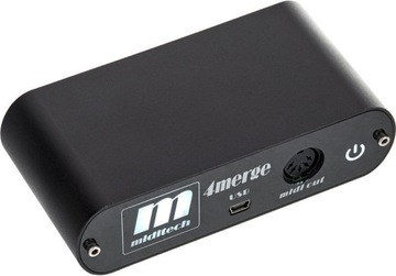 Miditech 4merge USB-интерф. для суммирования MIDI-сигналов