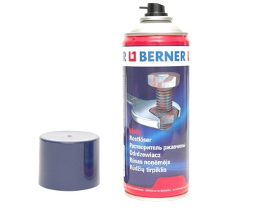 СРЕДСТВО ДЛЯ УДАЛЕНИЯ Ржавчины БРЕНД BERNER ГЕРМАНИЯ MOS2 400 МЛ