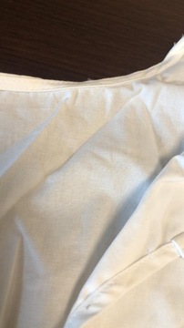 Vila biała bluzka z wiązaniem defekt 38
