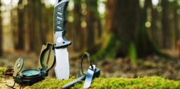 СКЛАДНОЙ НОЖ ЛОЖКА ВИЛКА МУЛЬТИТУЛ SURVIVAL 7IN1