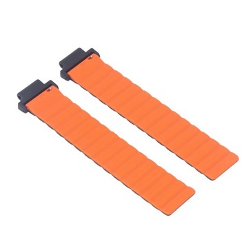 Магнитный силиконовый ремешок для часов.