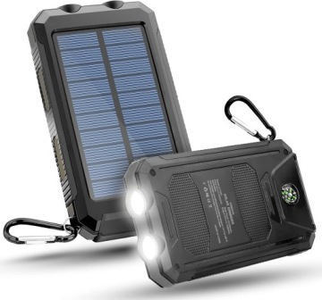 АВАРИЙНАЯ АККУМУЛЯТОРНАЯ БАТАРЕЯ ARMOR SOLAR POWERBANK 2X USB 30000 МАЧ ФОНАРИК